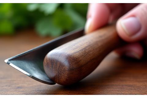 Ergonomische Grillzange mit Holzgriff