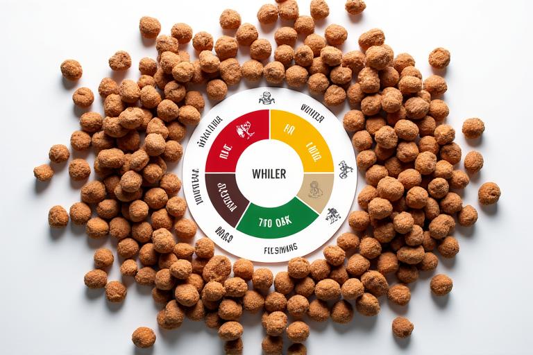 Flavour Wheel für verschiedene BBQ Pellets